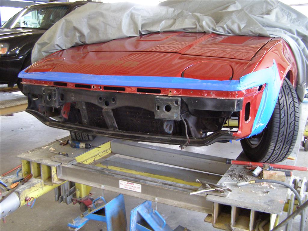 Customer TR8 morSpeed bumper fascia installation